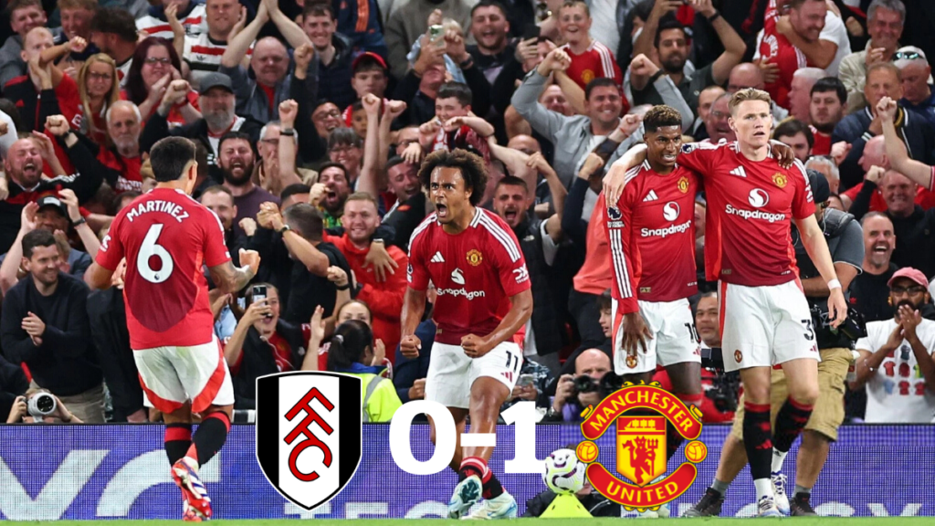 แมนเชสเตอร์ ยูไนเต็ด คัมแบ็คชนะฟูแล่ม: ความสำเร็จจากการปรับแผนการเล่น