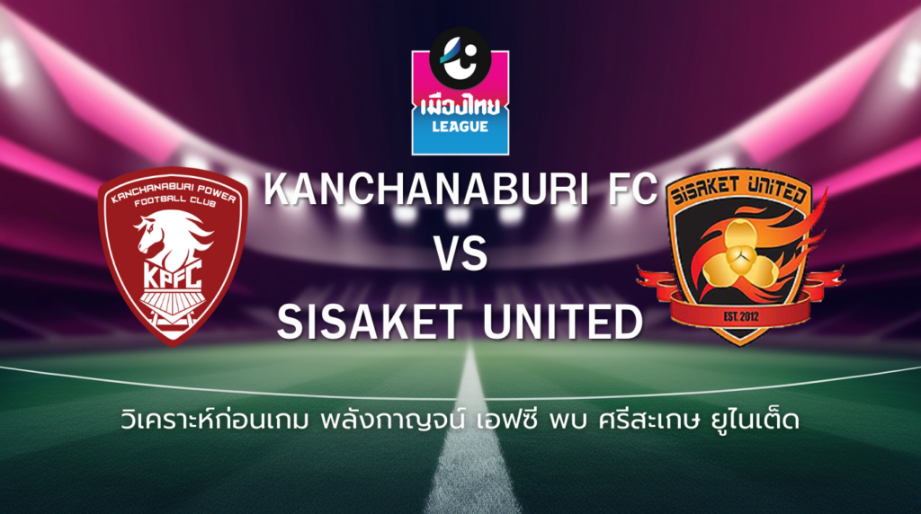 วิเคราะห์ก่อนเกม: พลังกาญจน์ เอฟซี พบกับ ศรีสะเกษ ยูไนเต็ด ไทยลีก2