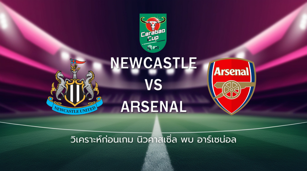 วิเคราะห์ก่อนเกม: นิวคาสเซิ่ล พบกับ อาร์เซน่อล คาราบาวคัพ