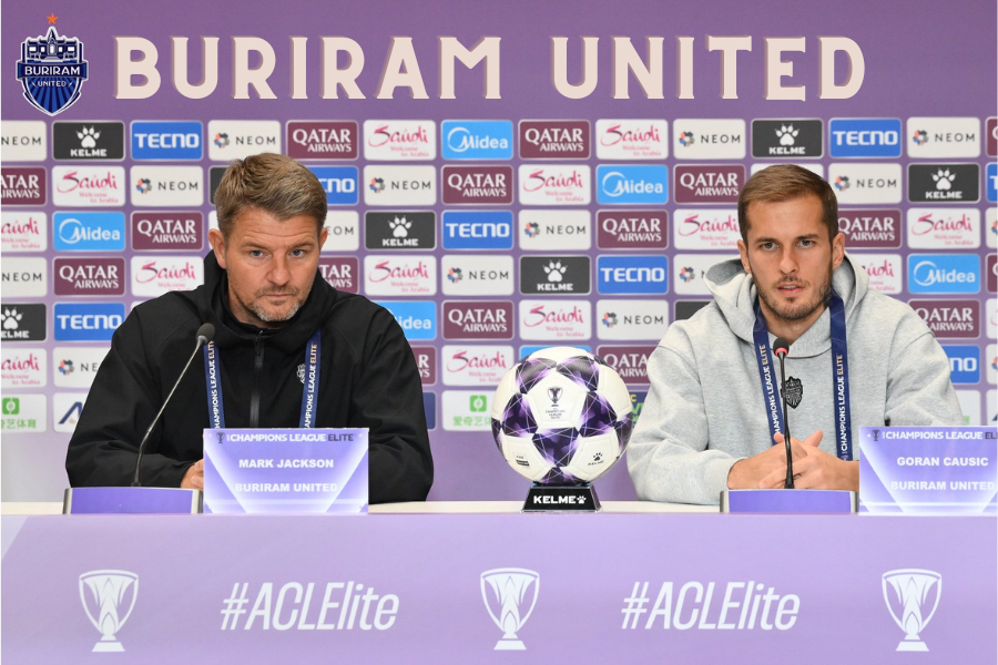 บุรีรัมย์ ยูไนเต็ดดวล เฉิงตู พร้อมเอาแต้มกลับบ้าน