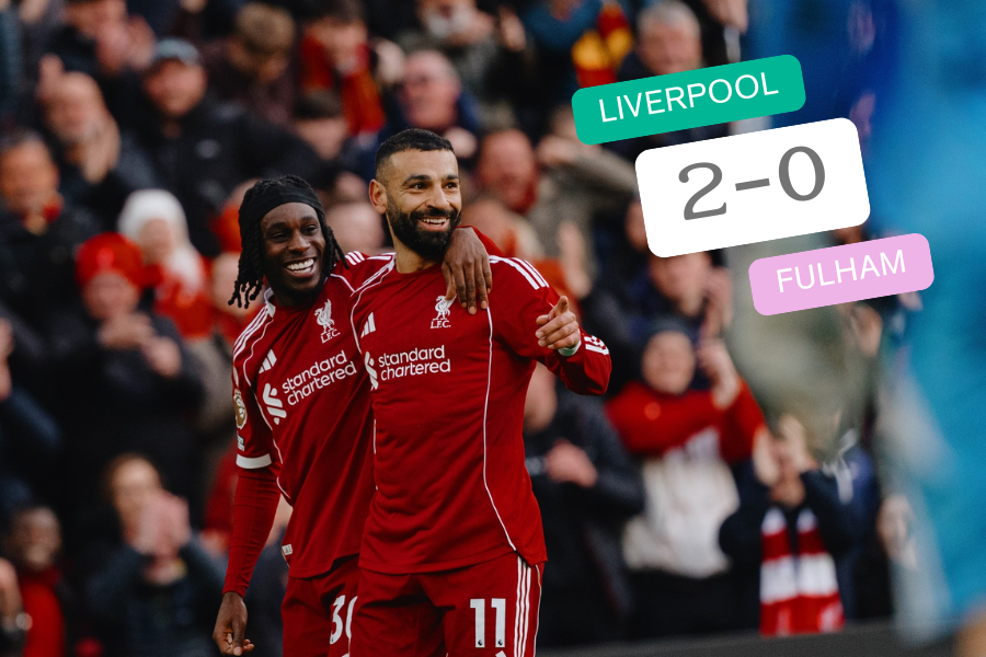 หงส์คืนฟอร์ม ลิเวอร์พูลอัดฟูแล่ม 2-0 ศึกพรีเมียร์ลีก