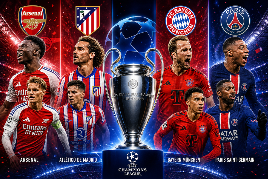 UCL เดือดรอบรองนัดสอง เส้นทางสู่รอบชิงที่บูดาเปสต์กำลังถูกตัดสิน
