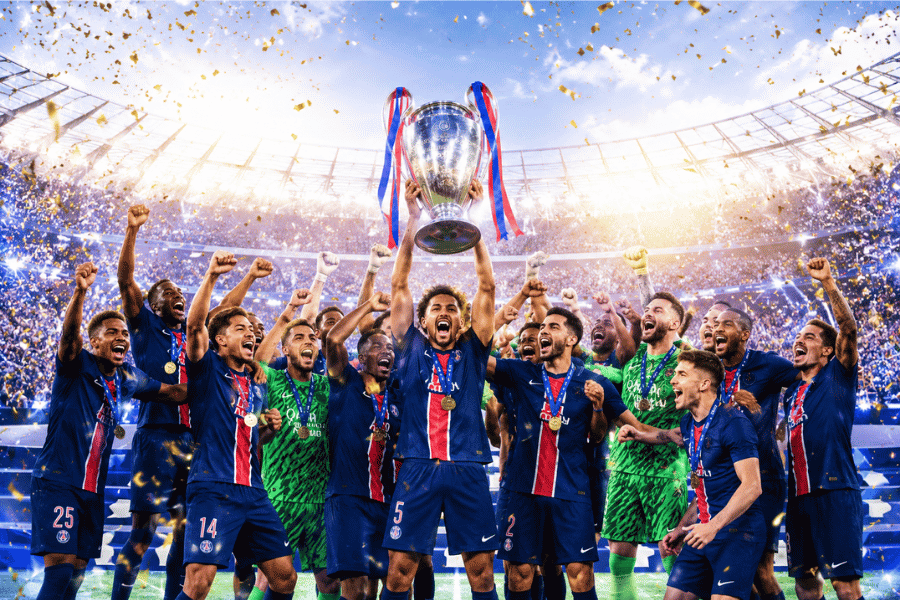PSG ผงาดแชมป์ยุโรป 2 สมัยติด ดวลเป้าดับ อาร์เซน่อล สุดระทึก คว้าบิ๊กเอียร์อีกครั้ง