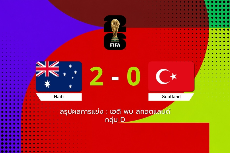ออสเตรเลีย ชนะ ตุรกี 2-0 คว้าชัยเปิดหัวฟุตบอลโลก 2026 กลุ่ม D